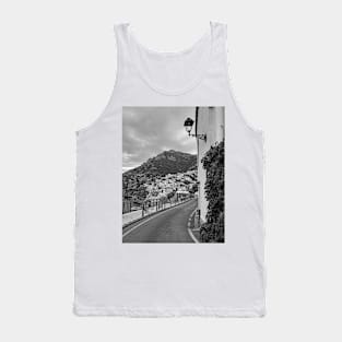 Positano black and white Tank Top